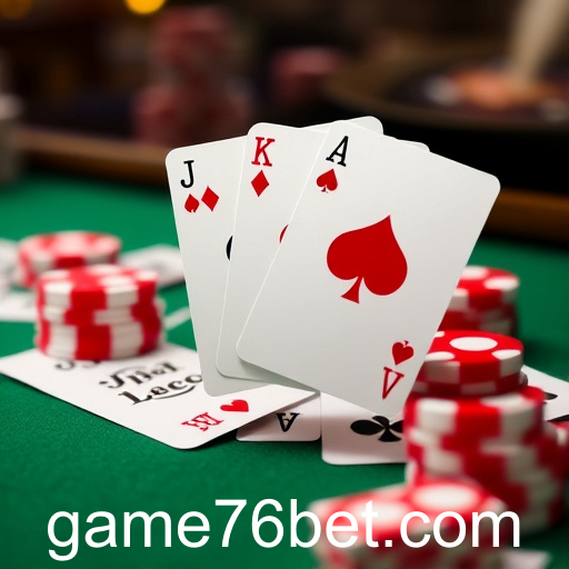 Blackjack no 76bet: Aventura e Estratégia na Palma da Mão