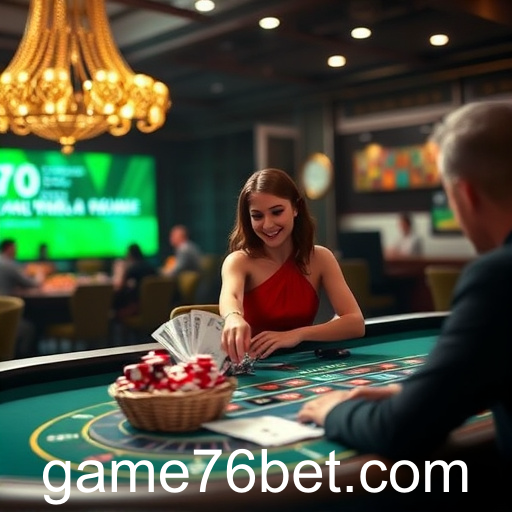 Explorando a Excitante Categoria de Jogos 'Live Casino' no 76bet